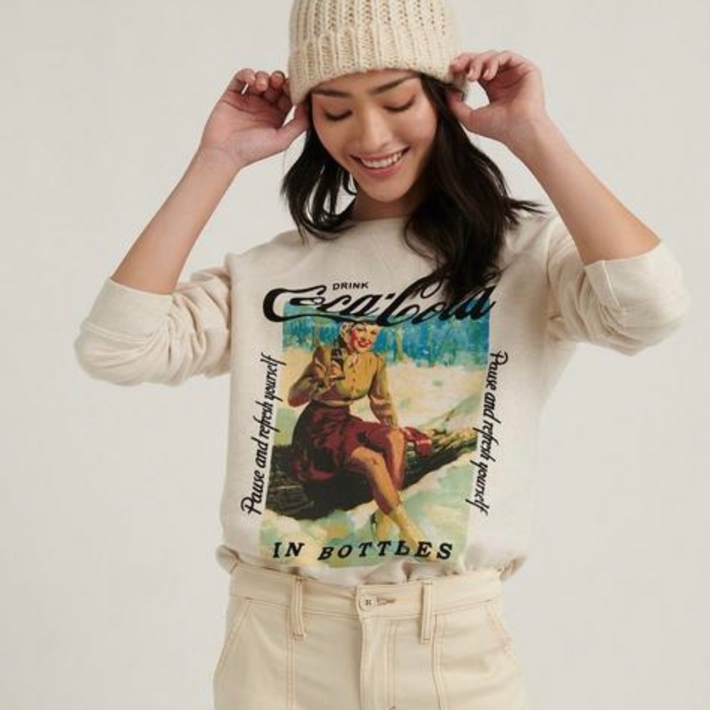 Lucky Brand Coca Cola Sweatshirt